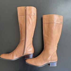 Leather Corso Como Knee High Riding Boots Women's Sz 6 M Equestrian Preppy